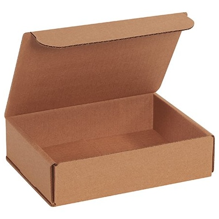 Bsc Preferred 8 x 6 x 2'' Kraft Corrugated Mailers, 50PK BUY00028729